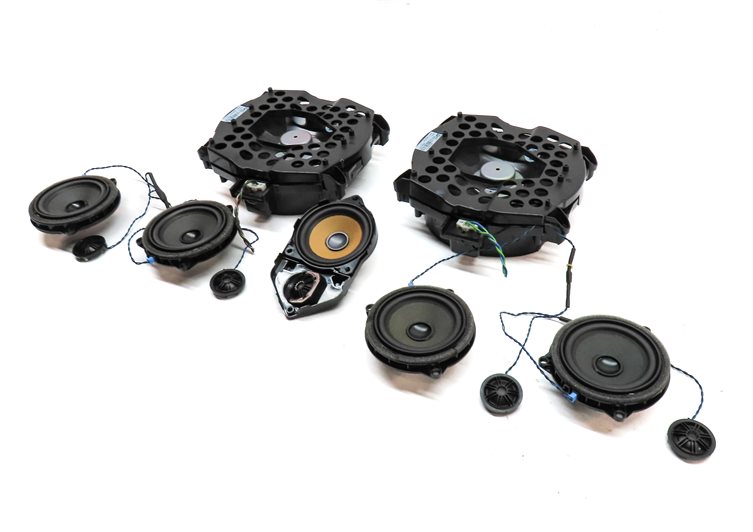 2017 BMW X3 (F25) RADIO STEREO SOUND SYSTEM SUBWOOFER SPEAKER TWEETER SET/11