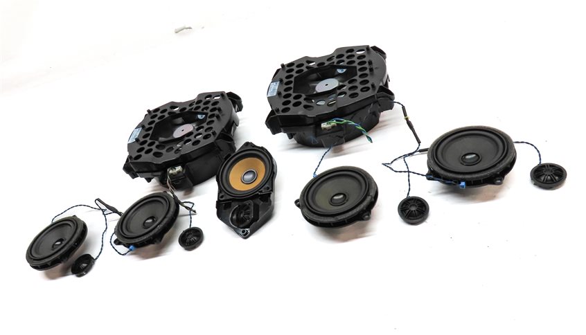 Thumbnail 2: 2017 BMW X3 (F25) RADIO STEREO SOUND SYSTEM SUBWOOFER SPEAKER TWEETER SET/11