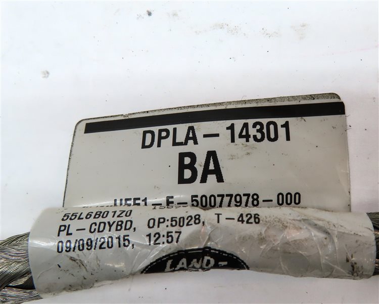 Thumbnail 6: 2016 RANGE ROVER SPORT (L494) 5.0L SUPER ENGINE NEGATIVE BATTERY TERMINAL CABLE