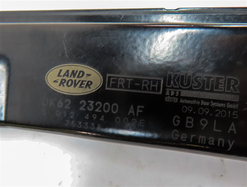 Thumbnail 6: 14-20 RANGE ROVER SPORT (L494) FRONT RIGHT PASSENGER WINDOW REGULATOR w/ MOTOR