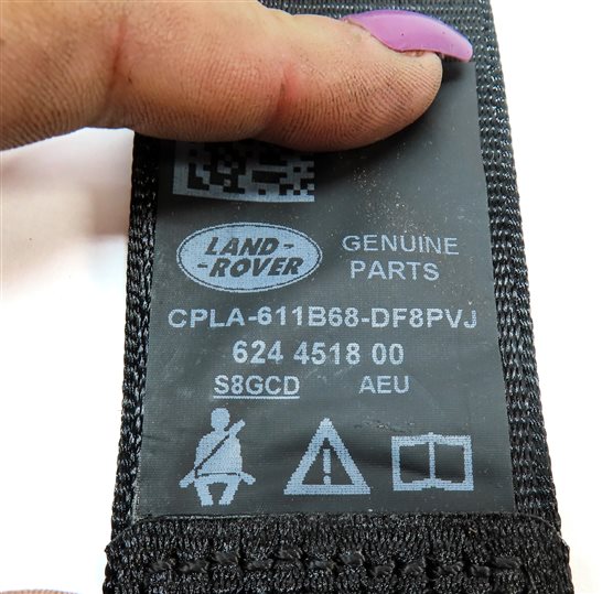 Thumbnail 5: 2016 RANGE ROVER SPORT (L494) REAR 2ND ROW LEFT SEATBELT RETRACTOR (Black)