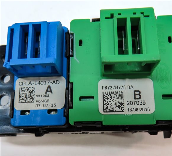 Thumbnail 6: 2016 RANGE ROVER SPORT (L494) FRONT RIGHT PASSENGER DOOR LOCK MEMORY SWITCH