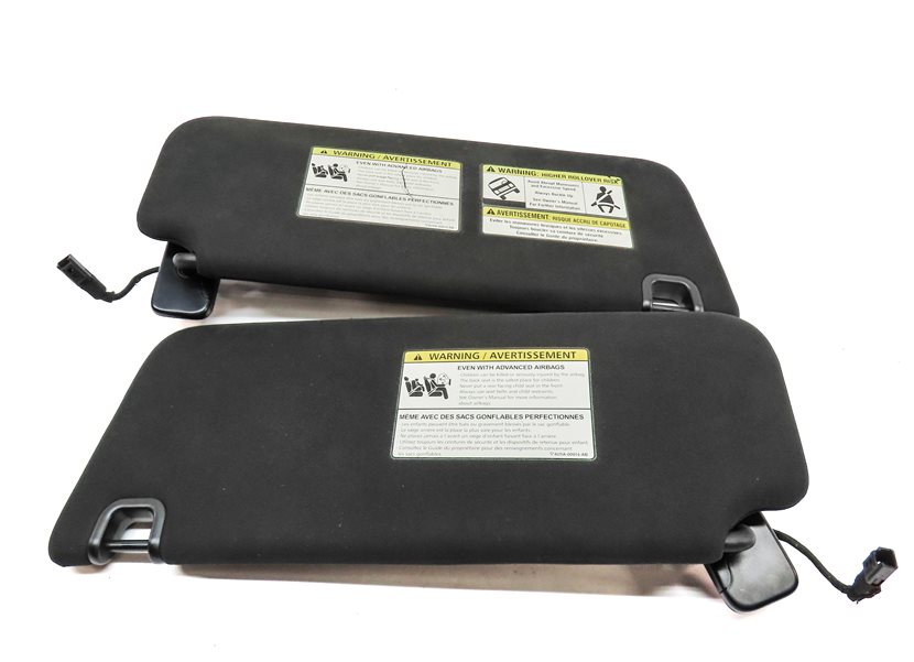 Thumbnail 5: 16-22 RANGE ROVER SPORT L405 FRONT LEFT & RIGHT SUNVISOR SET/2 (Black)