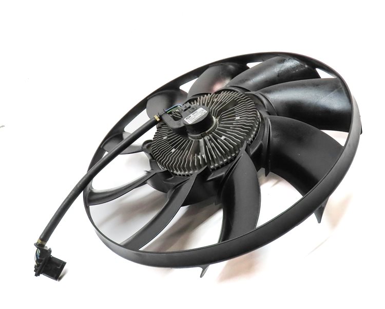 Thumbnail 3: 13-16 RANGE ROVER SPORT (L405 L494) CONDENSER ELECTRIC COOLING FAN w/ CLUTCH