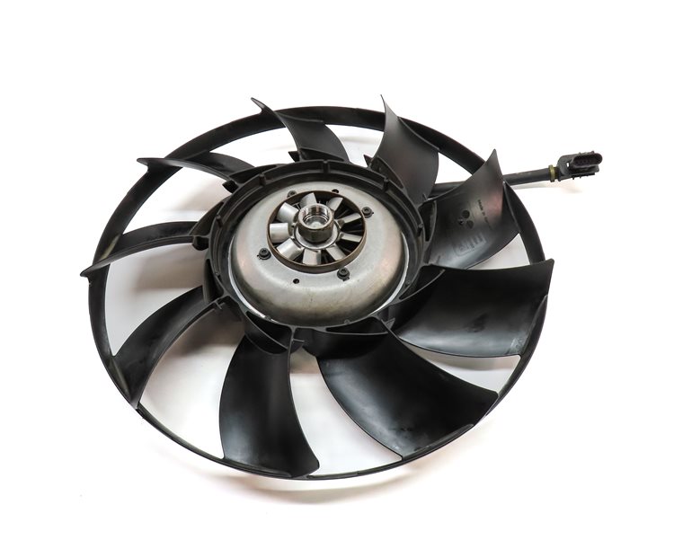 Thumbnail 4: 13-16 RANGE ROVER SPORT (L405 L494) CONDENSER ELECTRIC COOLING FAN w/ CLUTCH