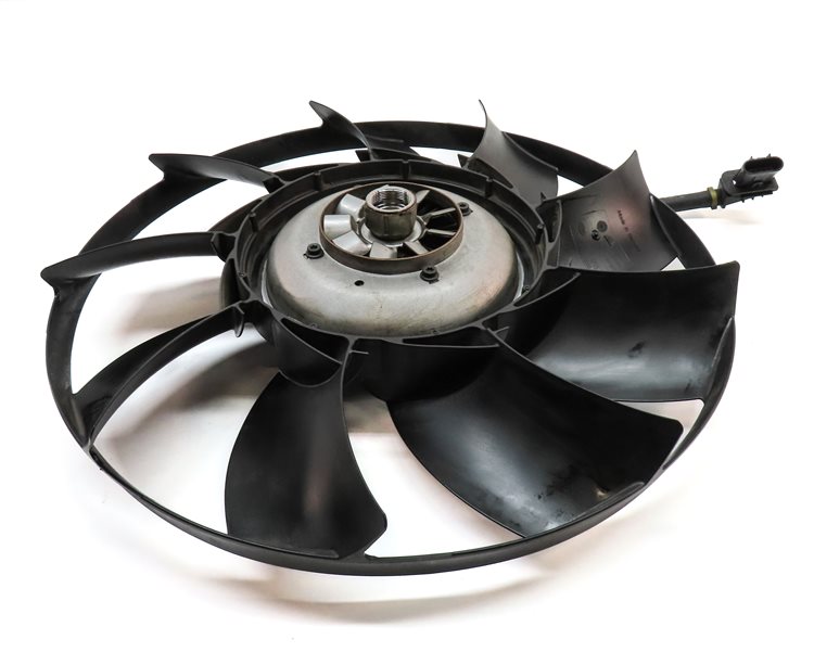 Thumbnail 5: 13-16 RANGE ROVER SPORT (L405 L494) CONDENSER ELECTRIC COOLING FAN w/ CLUTCH