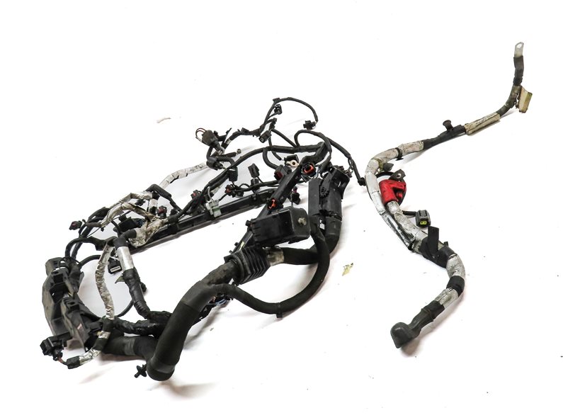Thumbnail 2: 2016 RANGE ROVER SPORT (L494) 5.0L SUPER ENGINE MOTOR WIRE WIRING HARNESS LOOM