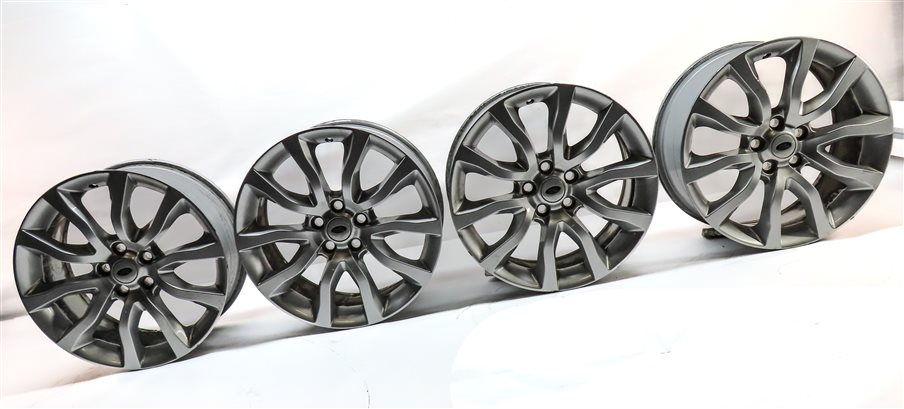14-17 RANGE ROVER SPORT (L494) 20x8.5 ALUMINUM ALLOY 5 V-SPOKE WHEEL RIM SET/4