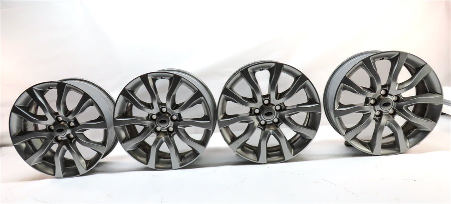 Thumbnail 2: 14-17 RANGE ROVER SPORT (L494) 20x8.5 ALUMINUM ALLOY 5 V-SPOKE WHEEL RIM SET/4