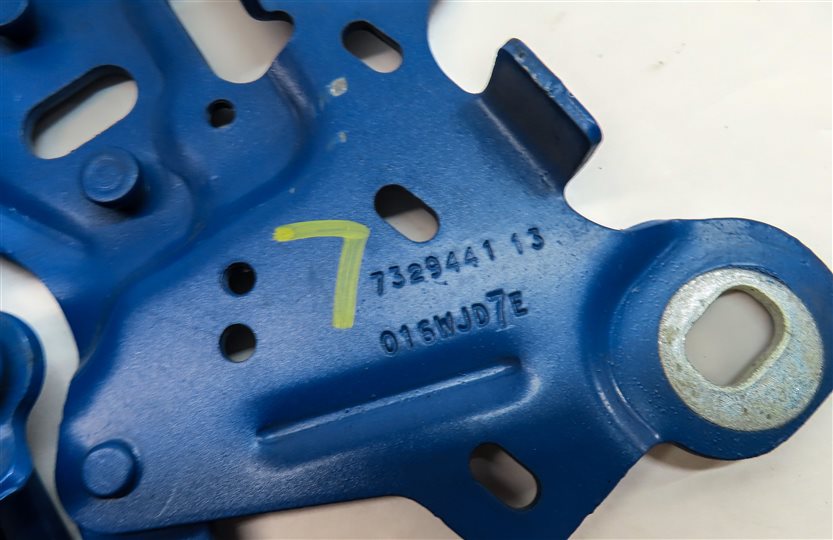 Thumbnail 12: 2016-2023 BMW X1 X2 (F39 F48) FRONT LEFT & RIGHT HOOD HINGE SET 2 (Blue)