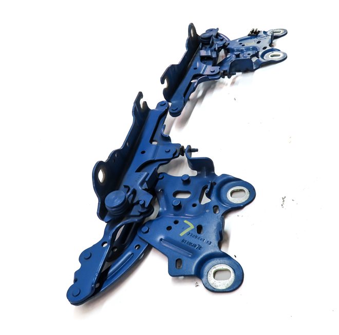 Thumbnail 4: 2016-2023 BMW X1 X2 (F39 F48) FRONT LEFT & RIGHT HOOD HINGE SET 2 (Blue)