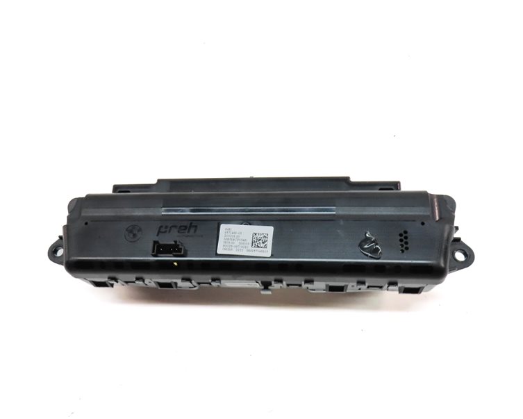 Thumbnail 6: 2016-2021 BMW X1 X2 (F39 F48) FRONT HEATER A/C TEMPERATURE RADIO CONTROL w/ TRIM
