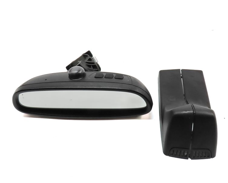 Thumbnail 2: 14-21 BMW 2 M2 X1 X2 SERIES (F39 F48) AUTODIM COMPASS REARVIEW MIRROR (Black)