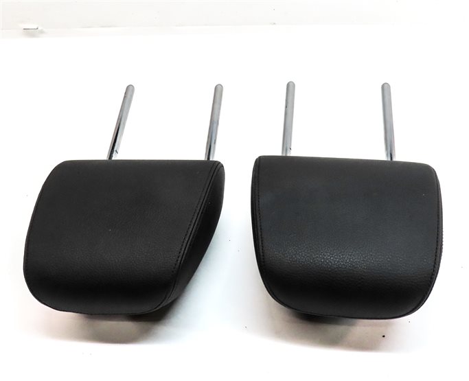 Thumbnail 7: 16-23 BMW X1 X2 F48 F39 FRONT LEFT RIGHT STANDARD SEAT HEADREST (BLACK LEATHER)