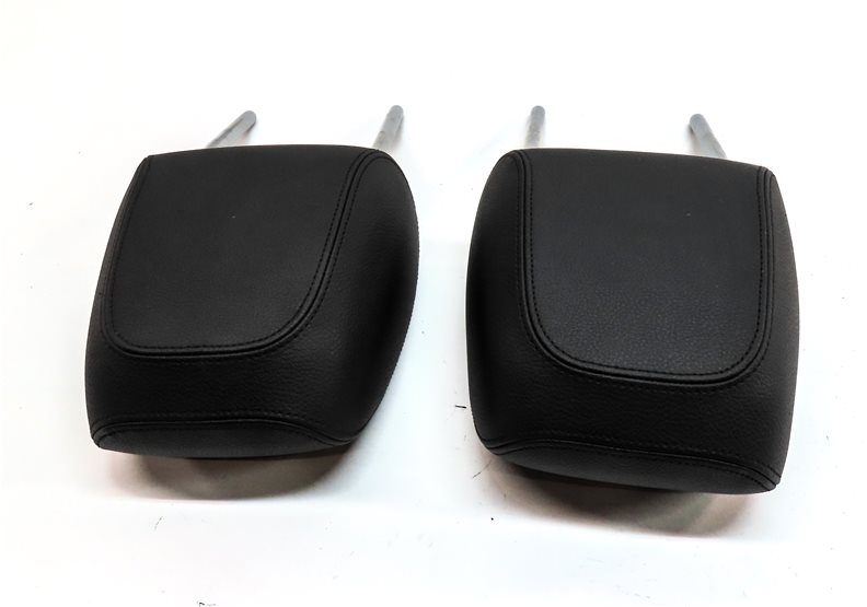 Thumbnail 8: 16-23 BMW X1 X2 F48 F39 FRONT LEFT RIGHT STANDARD SEAT HEADREST (BLACK LEATHER)