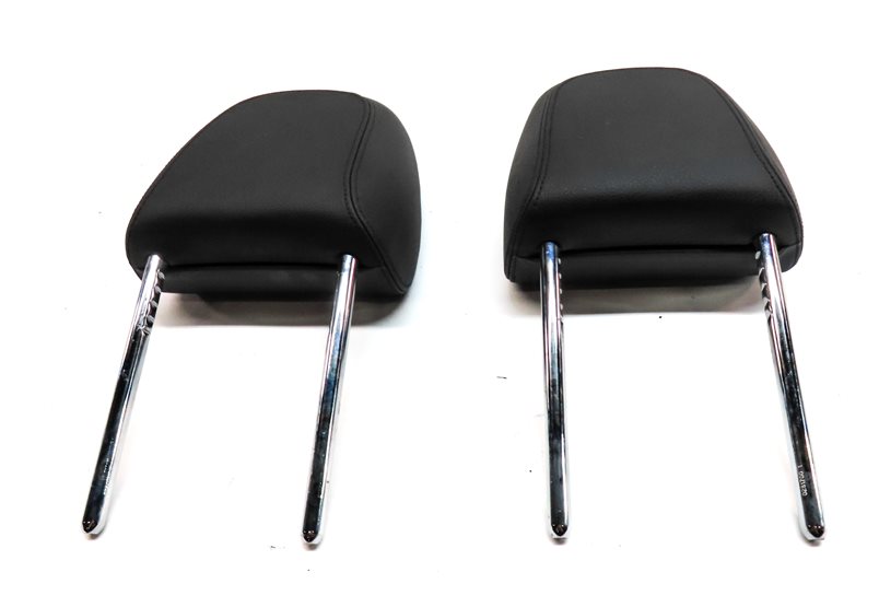 Thumbnail 9: 16-23 BMW X1 X2 F48 F39 FRONT LEFT RIGHT STANDARD SEAT HEADREST (BLACK LEATHER)