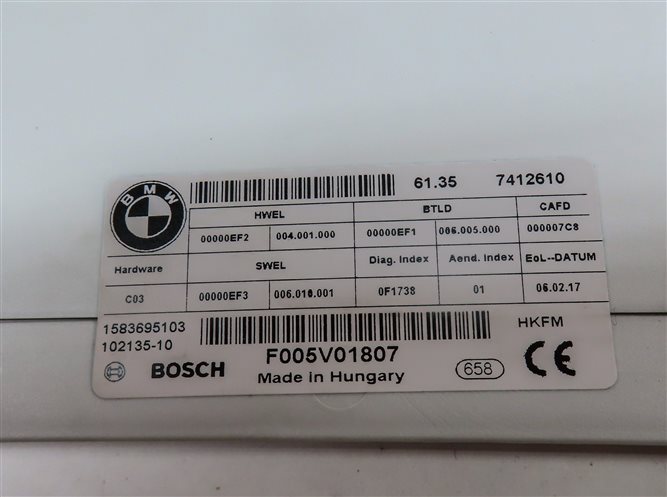 Thumbnail 7: 2015-2017 BMW X1 X5M X6 X6M (F16 F48 F85 F86) REAR TRUNK LIFTGATE CONTROL MODULE