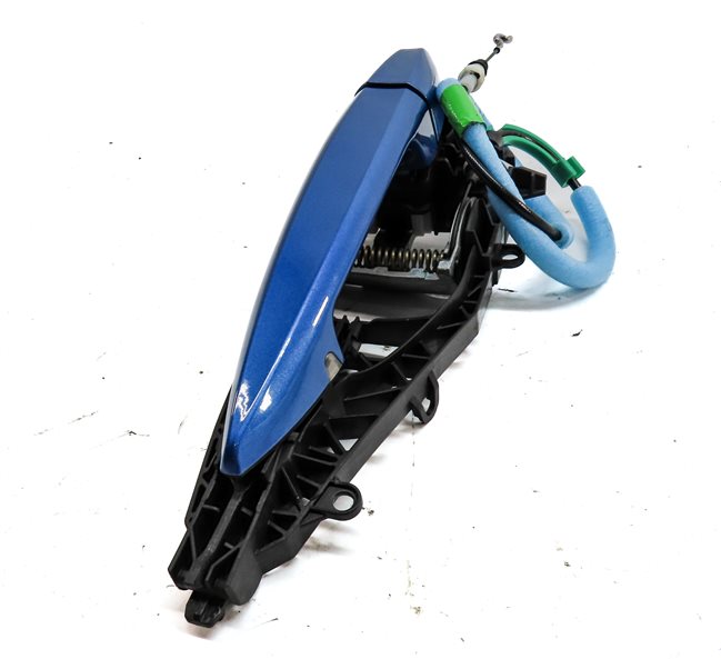 Thumbnail 3: 2016-2021 BMW X1 X2 (F39 F48) LEFT REAR DOOR HANDLE w/ LIGHT (Blue)