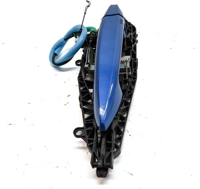 Thumbnail 3: 14-21 BMW X1 X2 X5 X6 (F15 F16 F39 F48) FRONT RIGHT COMFORT DOOR HANDLE (Blue)