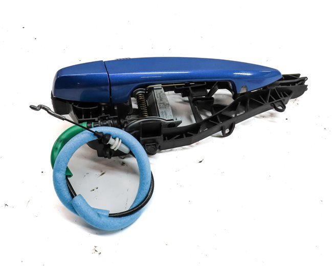 Thumbnail 4: 14-21 BMW X1 X2 X5 X6 (F15 F16 F39 F48) FRONT RIGHT COMFORT DOOR HANDLE (Blue)