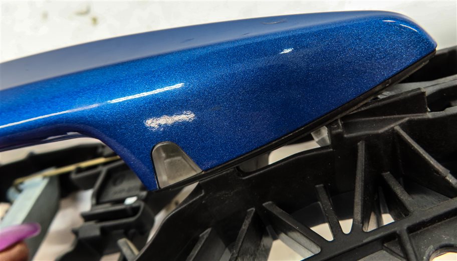 Thumbnail 7: 14-21 BMW X1 X2 X5 X6 (F15 F16 F39 F48) FRONT RIGHT COMFORT DOOR HANDLE (Blue)