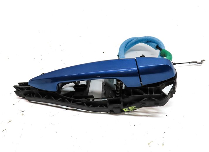 Thumbnail 2: 2016-2021 BMW X1 X2 (F39 F48) REAR RIGHT EXTERIOR DOOR HANDLE w/ LIGHT (Blue)