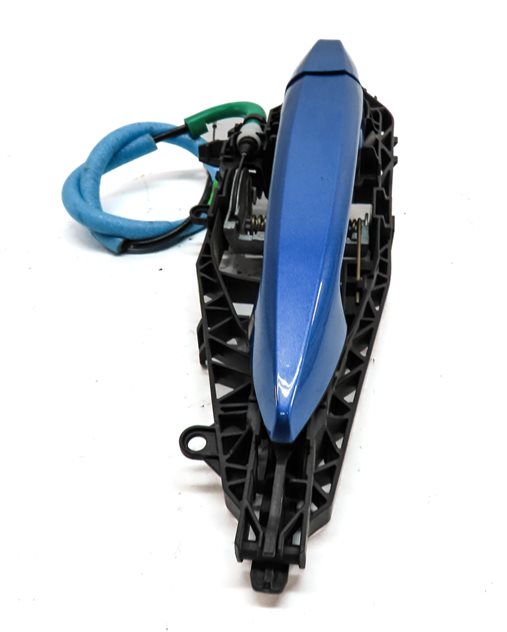 Thumbnail 3: 2016-2021 BMW X1 X2 (F39 F48) REAR RIGHT EXTERIOR DOOR HANDLE w/ LIGHT (Blue)