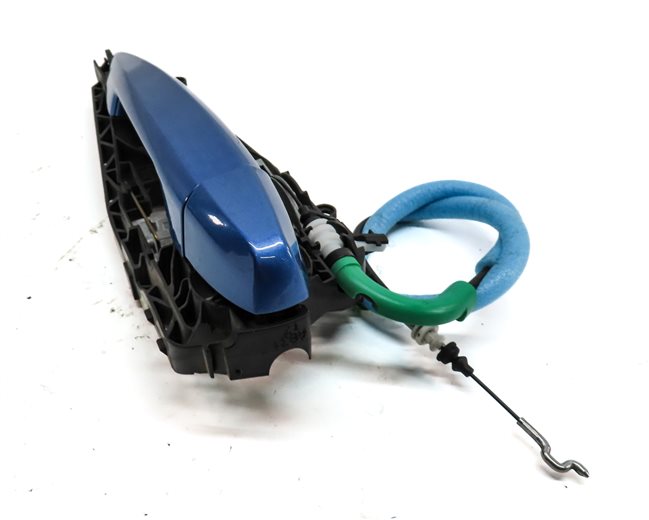 Thumbnail 5: 2016-2021 BMW X1 X2 (F39 F48) REAR RIGHT EXTERIOR DOOR HANDLE w/ LIGHT (Blue)