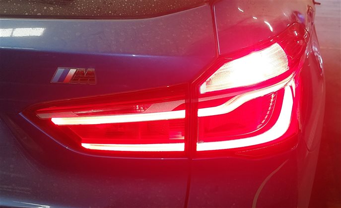 Thumbnail 2: 16-19 BMW X1 (F48) REAR RIGHT INNER TAILLIGHT (FITS MODELS w/ LED HEADLIGHTS)