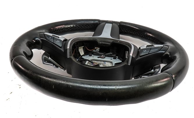 Thumbnail 5: 16-23 BMW X1 X2 F48 DRIVER M SPORT STEERING WHEEL w/SHIFT PADDLES & SWITCHES