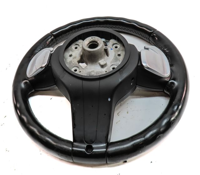 Thumbnail 6: 16-23 BMW X1 X2 F48 DRIVER M SPORT STEERING WHEEL w/SHIFT PADDLES & SWITCHES