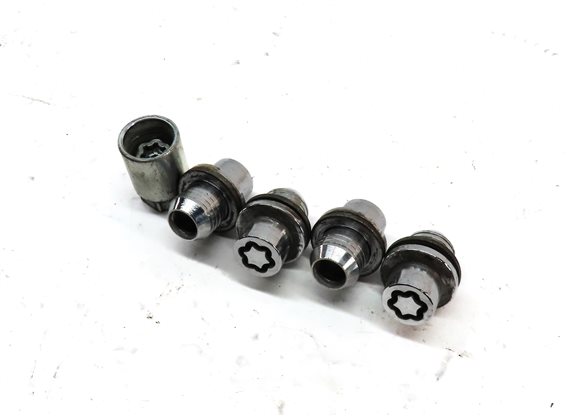 2016 RANGE ROVER SPORT (L494) RIM WHEEL LUG NUT LOCK SET/5 w/ KEY