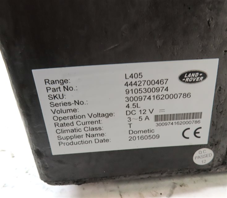 Thumbnail 9: 2016 RANGE ROVER SPORT (L494) FRONT CENTER CONSOLE STORAGE COOLER REFRIGERATOR