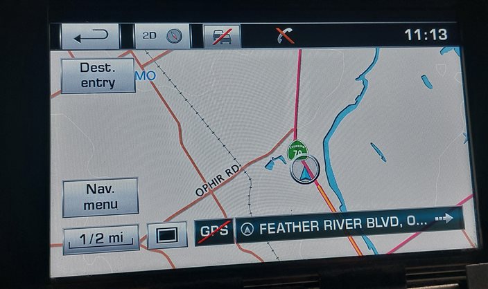 Thumbnail 1: 2016 RANGE ROVER SPORT (L494) STEREO MEDIA GPS NAVIGATION TOUCH DISPLAY SCREEN