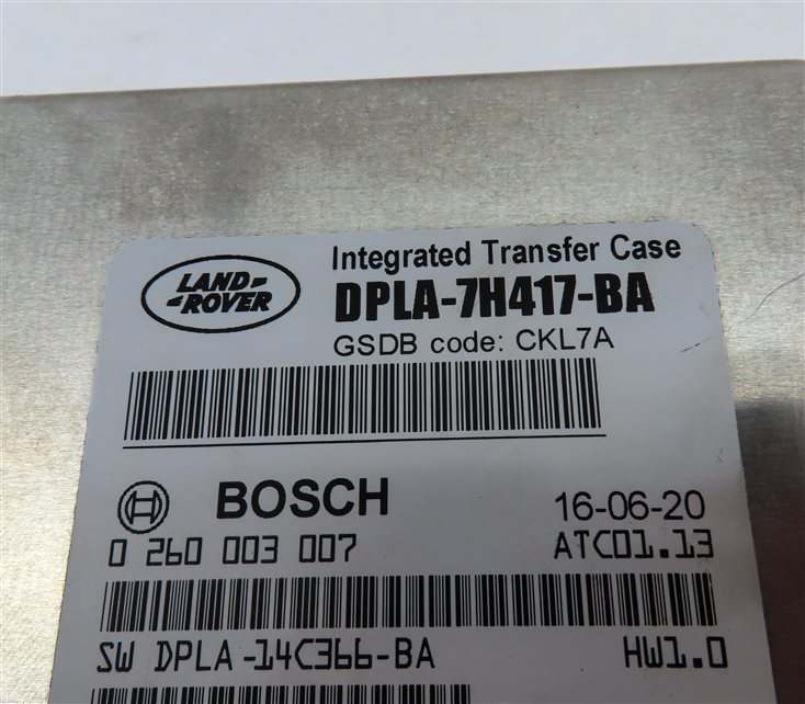 Thumbnail 6: 2016 RANGE ROVER SPORT (L494) TRANSFER CASE CONTROL MODULE COMPUTER