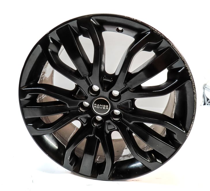 Thumbnail 4: 14-22 RANGE ROVER SPORT (L494) 21x9.5 ALUMINUM 15-SPOKE WHEEL RIM SET-4 (BLACK)