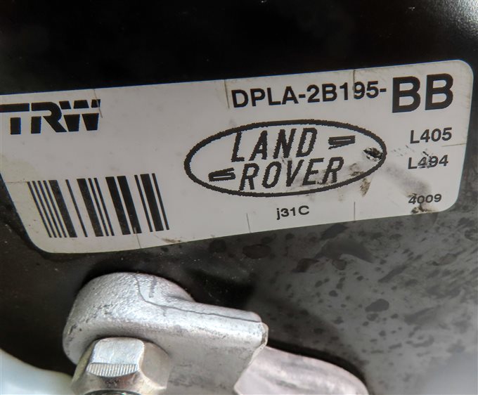 Thumbnail 6: 2014-2016 RANGE ROVER SPORT (L405 L494) POWER BRAKE BOOSTER w/ MASTER CYLINDER