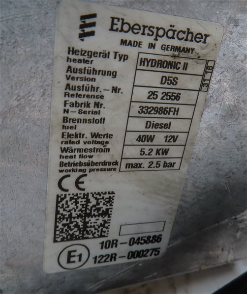 Thumbnail 9: 2016 RANGE ROVER SPORT (L494) 3.0L DIESEL ENGINE COOLANT PRE HEATER