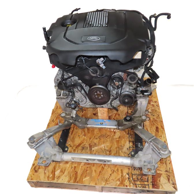 Thumbnail 8: 16-21 RANGE ROVER SPORT DISCOVERY L494 L496 3.0L DIESEL ENGINE ASSEMBLY  (116k)