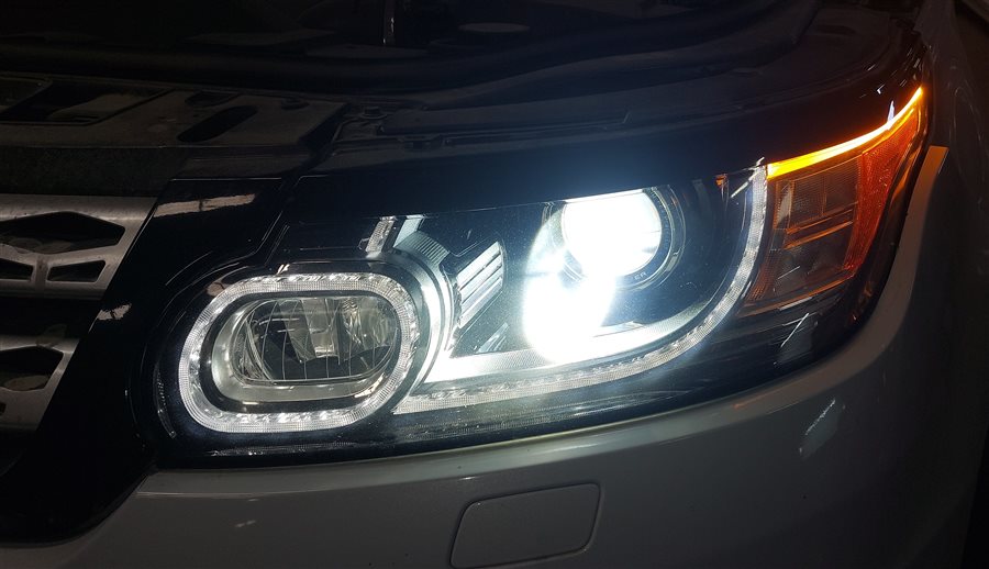 Thumbnail 2: 2014-2017 RANGE ROVER SPORT (L494) LEFT XENON HID ADAPTIVE HEADLIGHT LIGHT LAMP