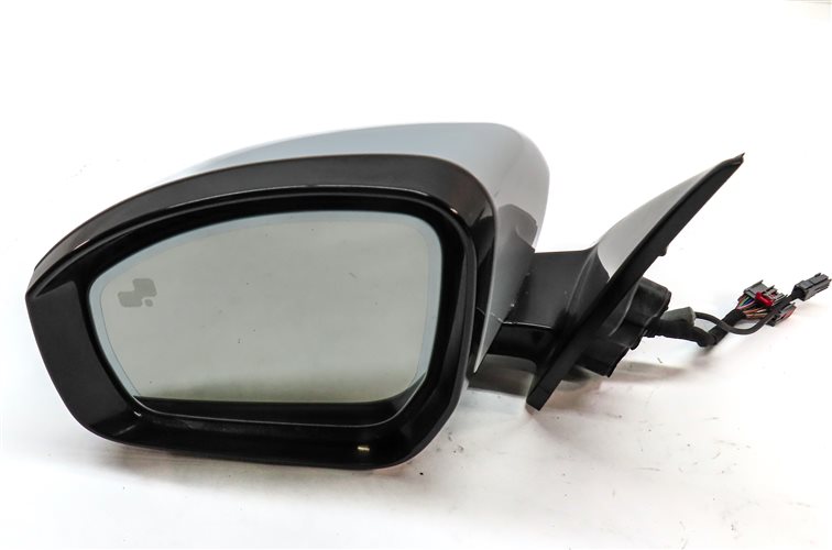 Thumbnail 4: 16-17 ROVER SPORT L494 LEFT PFOLD MEMORY BLIND SPOT CAMERA DOOR MIRROR (White)
