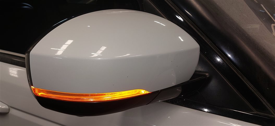 Thumbnail 2: 16-17 ROVER SPORT L494 RIGHT PFOLD MEMORY BLIND SPOT CAMERA DOOR MIRROR (White)