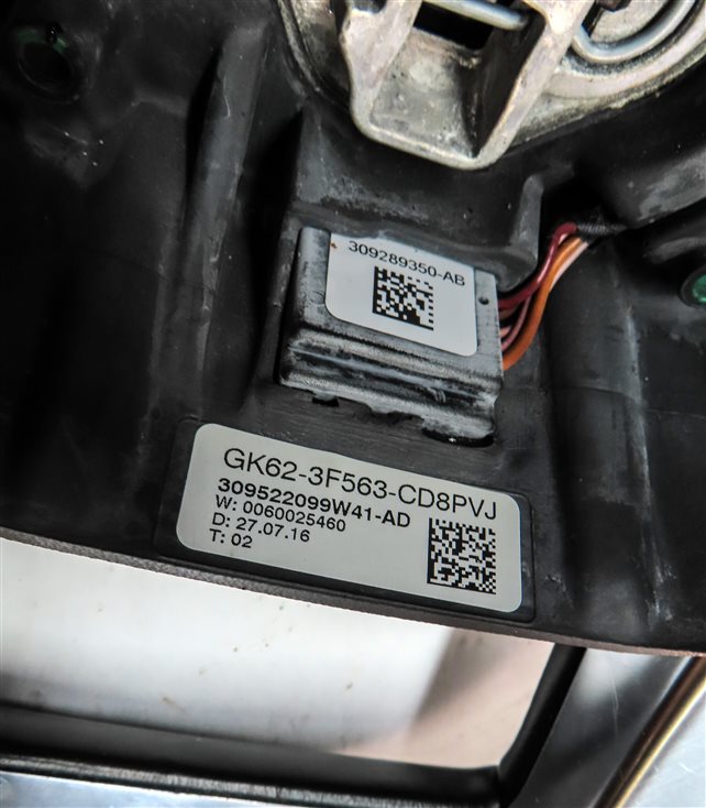 Thumbnail 6: 2014-2022 RANGE ROVER SPORT (L494) DRIVER HEATED STEERING WHEEL w/ SWITCHES
