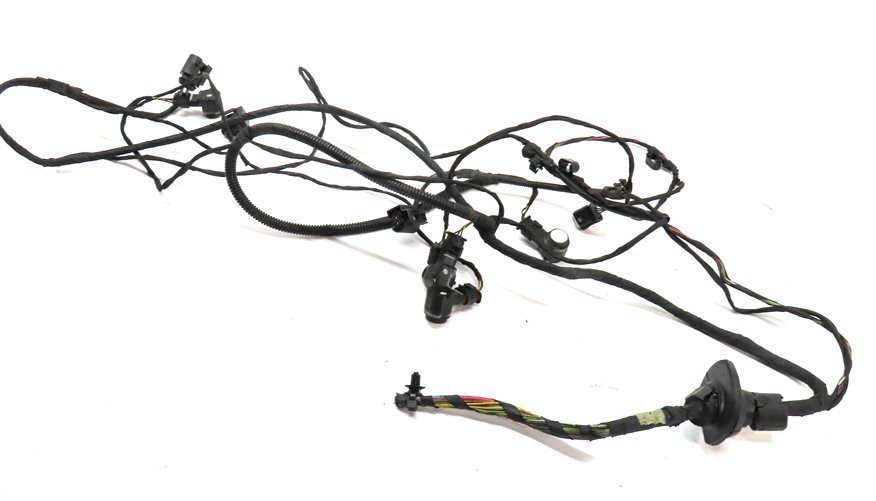 2010 BMW 535IGT (F07) REAR PARK ASSIST PDC DISTANCE CONTROL SENSOR SET w/HARNESS
