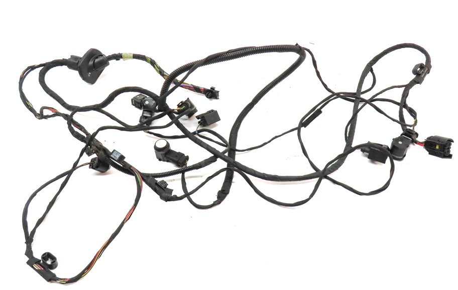 Thumbnail 4: 2010 BMW 535IGT (F07) REAR PARK ASSIST PDC DISTANCE CONTROL SENSOR SET w/HARNESS