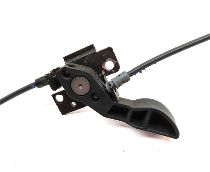 Thumbnail 7: 10 BMW 535IGT (F07) FRONT HOOD LID SAFETY HOOK CATCH RELEASE HANDLE LATCH SET/3