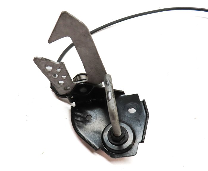 Thumbnail 8: 10 BMW 535IGT (F07) FRONT HOOD LID SAFETY HOOK CATCH RELEASE HANDLE LATCH SET/3