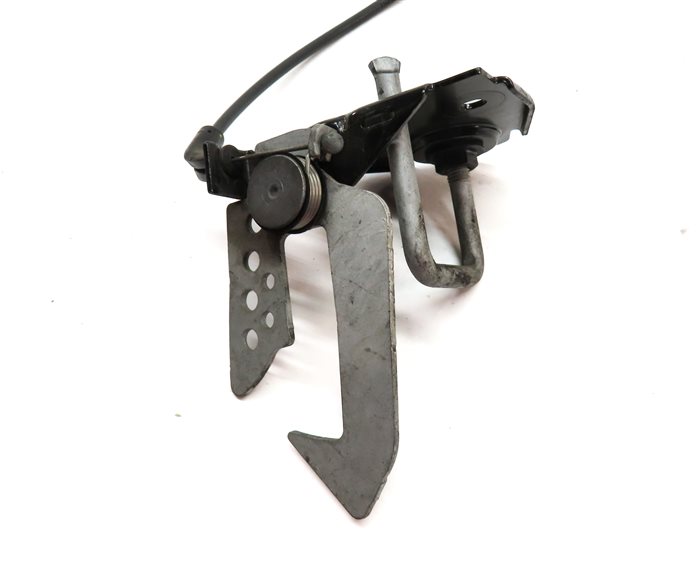 Thumbnail 9: 10 BMW 535IGT (F07) FRONT HOOD LID SAFETY HOOK CATCH RELEASE HANDLE LATCH SET/3