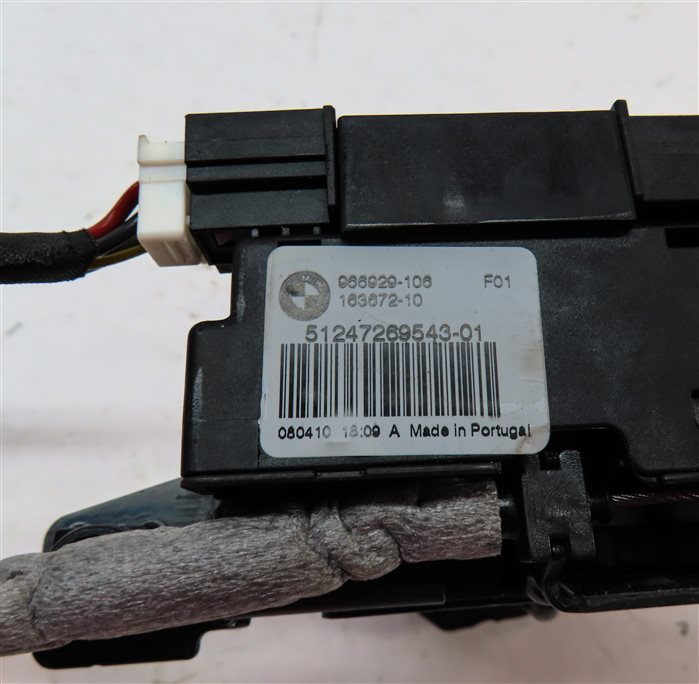 Thumbnail 9: 2010 BMW 535IGT (F07) REAR TRUNK LID LOCK LATCH ACTUATOR w/ CABLES