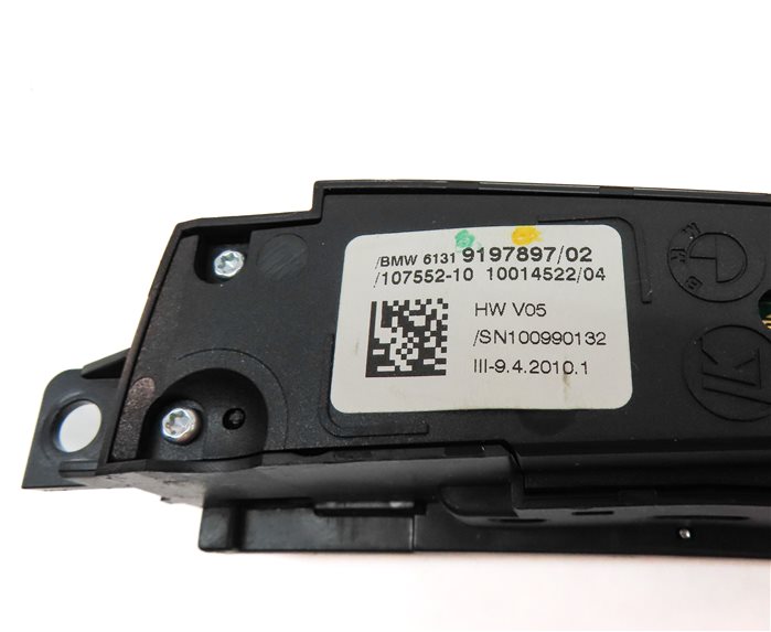 Thumbnail 8: 2010 BMW 535IGT (F07) DRIVER PARK ASSIST PDC TRACTION CONTROL SWITCH PANEL